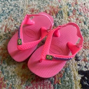 Havaianas Baby Brazil Logo Sandals size 6